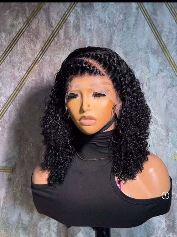 13x4 full frontal pixel curls 100% human hair