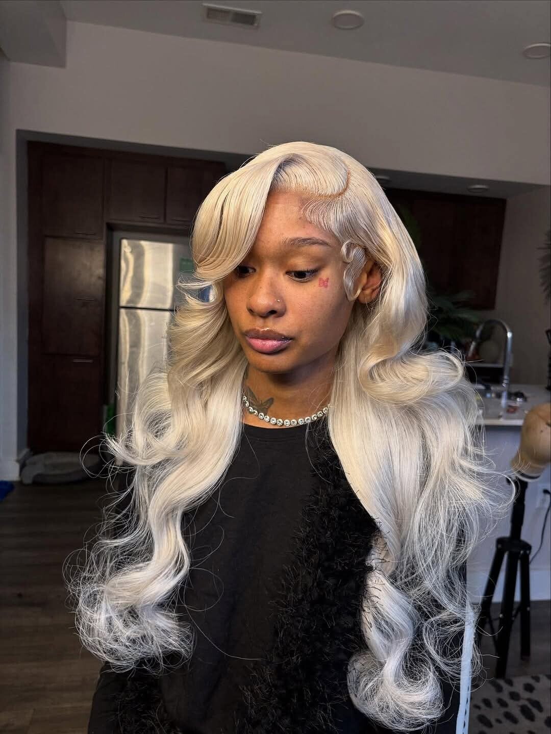 13x4 full frontal body wave 100% human hair color 613