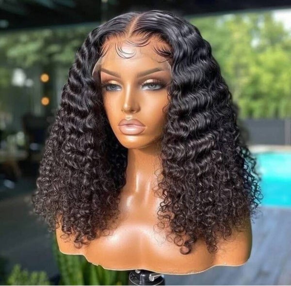 13x4 full frontal water curls 100% human hair
