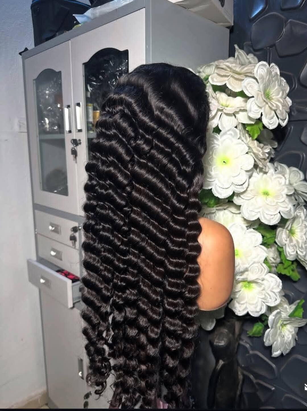 13x6 full frontal deep wave 100% human hair sdd