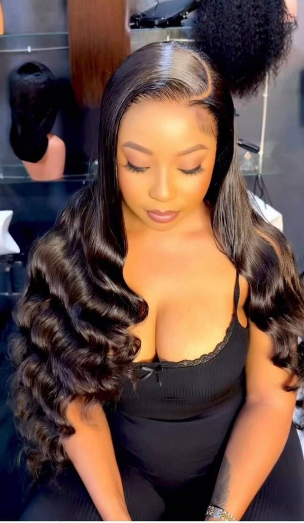 13x6 full frontal loose wave 100% human hair