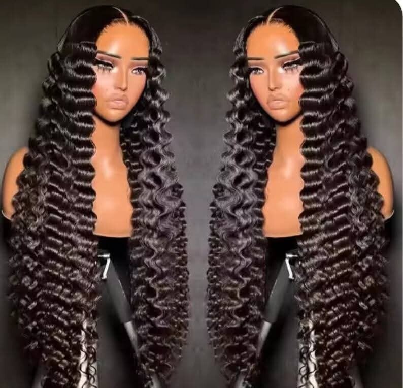 13x6 full frontal deep wave 100% human hair sdd