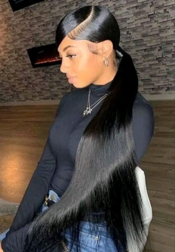 13x4 full frontal 100% human hair stw natural color