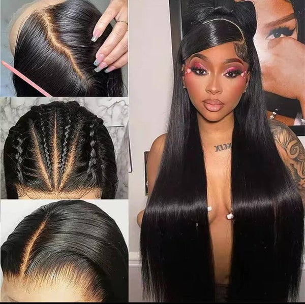 13x4 HD full frontal stw natural color 100% human hair