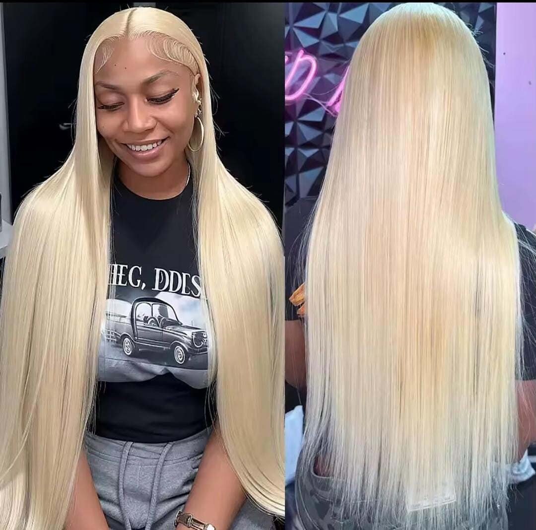 13x4 full frontal lace stw 100% human hair wine color 613