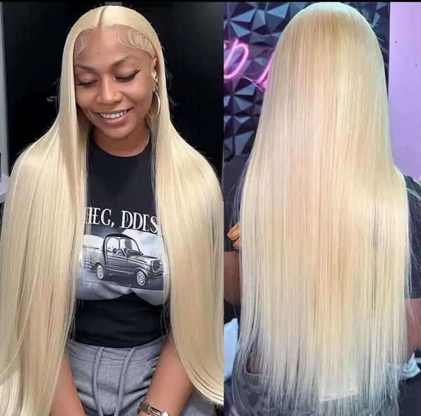 13x4 full frontal lace stw 100% human hair wine color 613