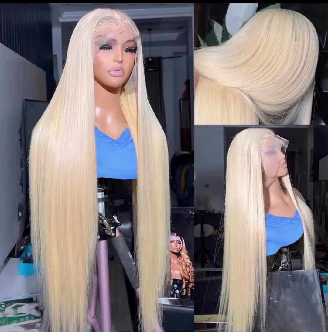 13x6 full frontal lace stw 100% human hair wine color 613