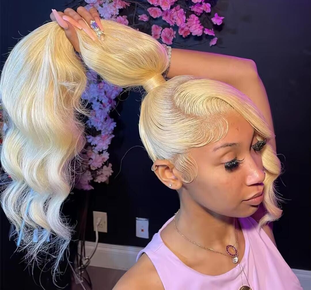 360 100% body wave human hair color 613