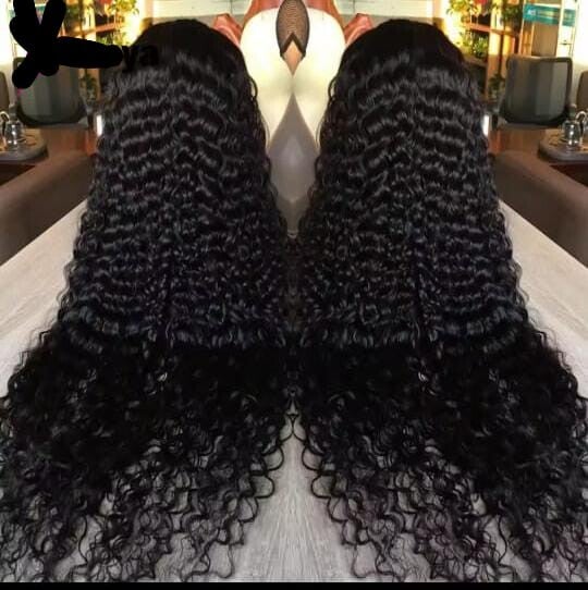 13x6 full frontal deep waves 100% human hair