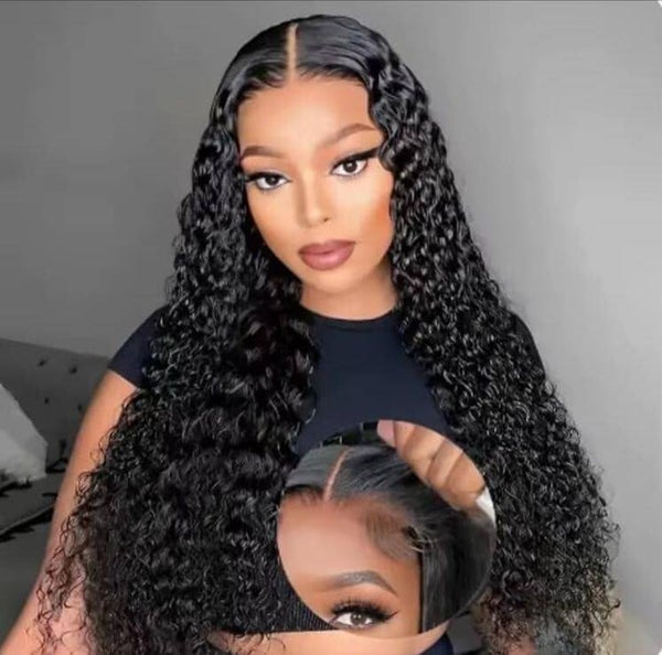 13x4 full frontal deep waves 100% human hair