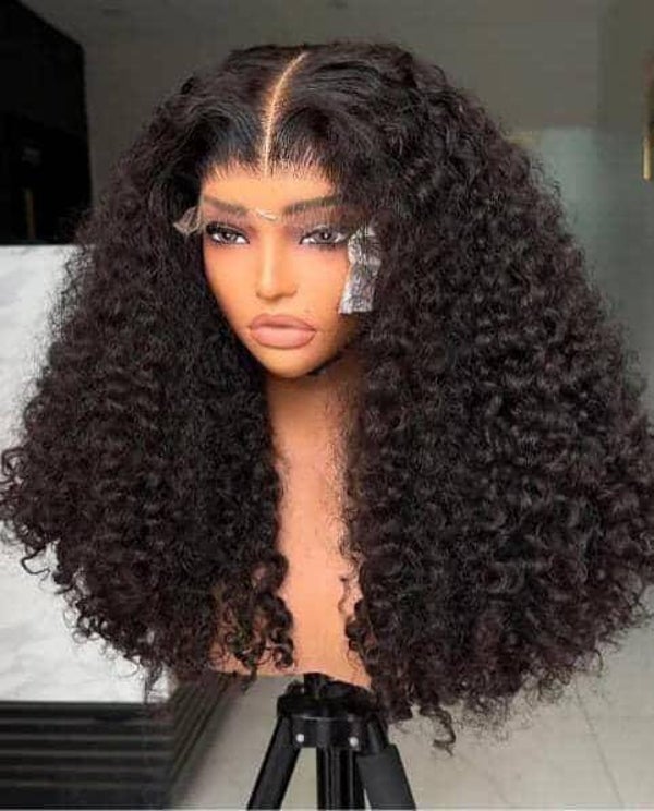 5x5 closure pixie curls 100% human hair 350g