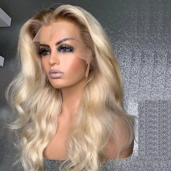 13x4 HD full frontal body wave 100% human hair