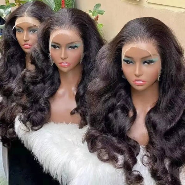 Human Hair Losses Body Wave  HD Front Lace