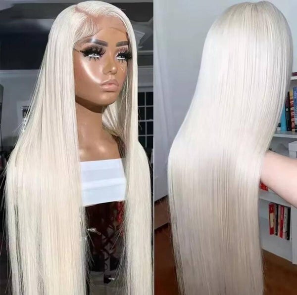 13x6 full frontal transparent lace stw straight 100% human hair
