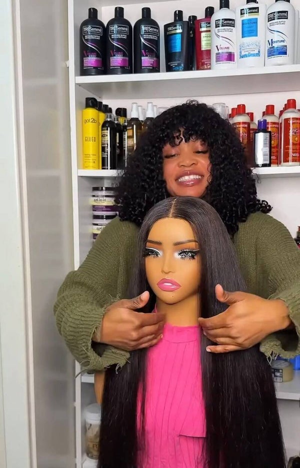 100% STRAIGHT HUMAN HAIR