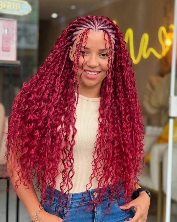 Colorful luxury braid ✨️