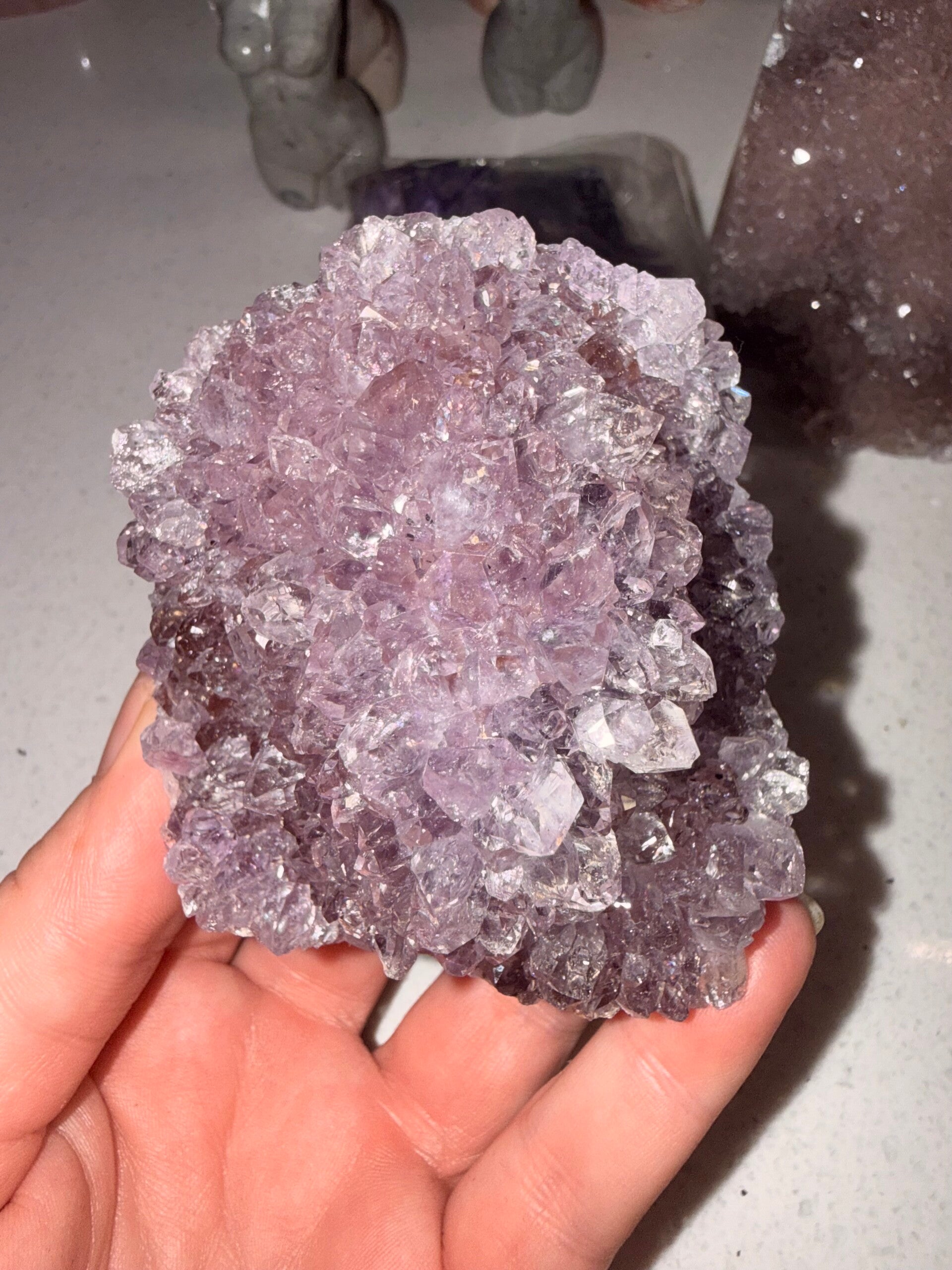 Amethyst Freeform flower