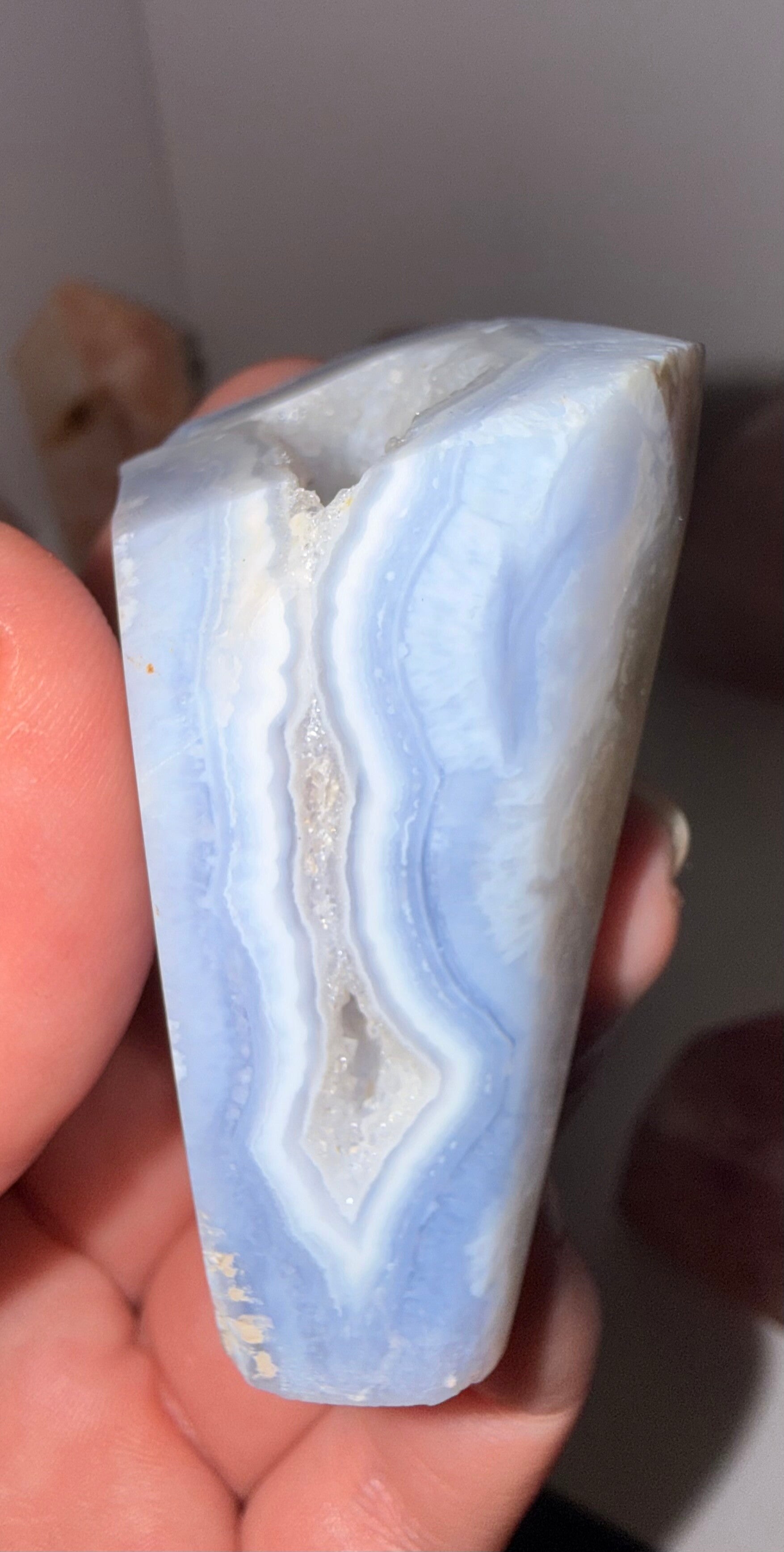 Blue lace agate Freeform