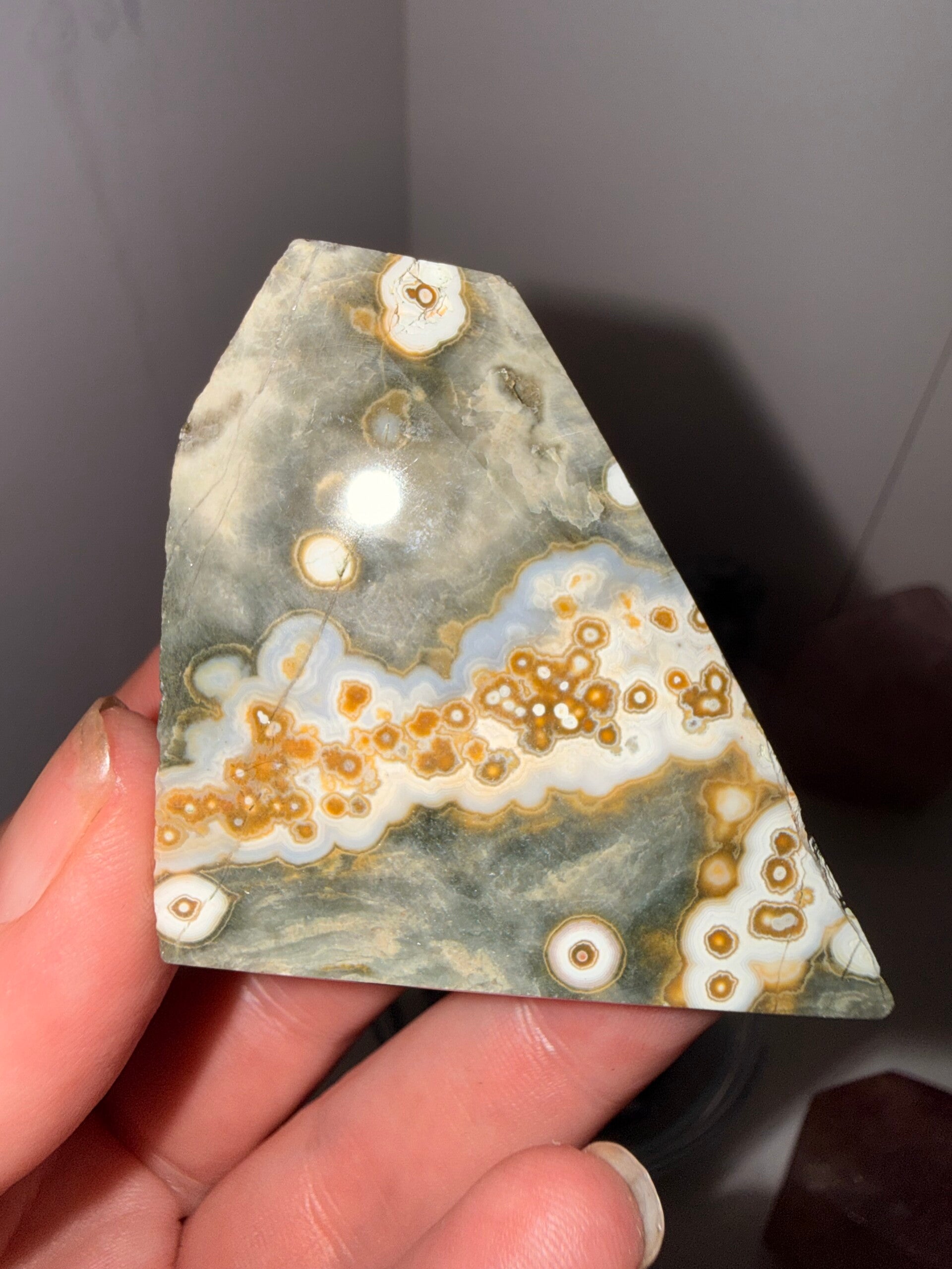 8th vein ocean Jasper freeform