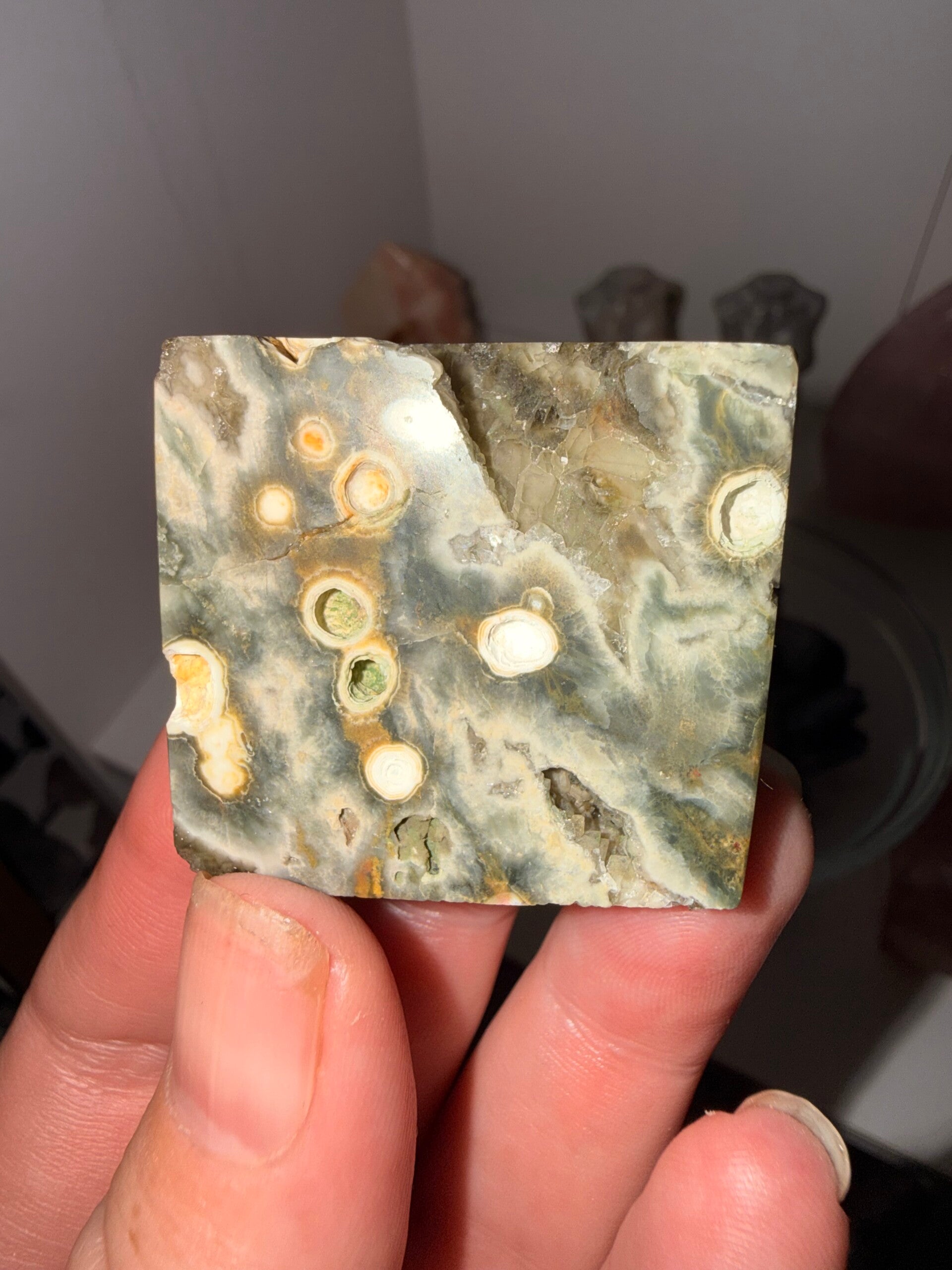 8th vein Ocean jasper freeform