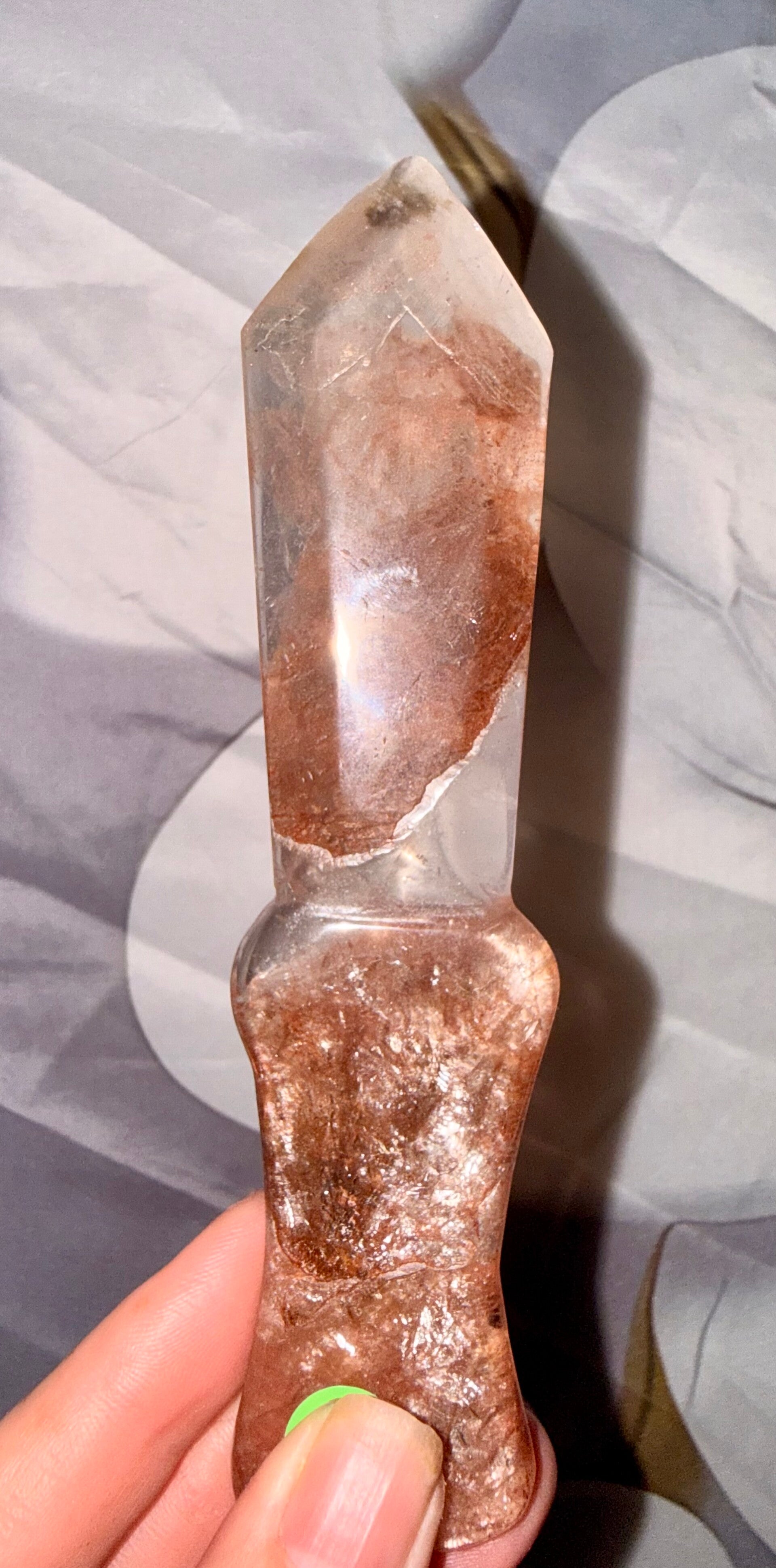 Fire quartz Athame