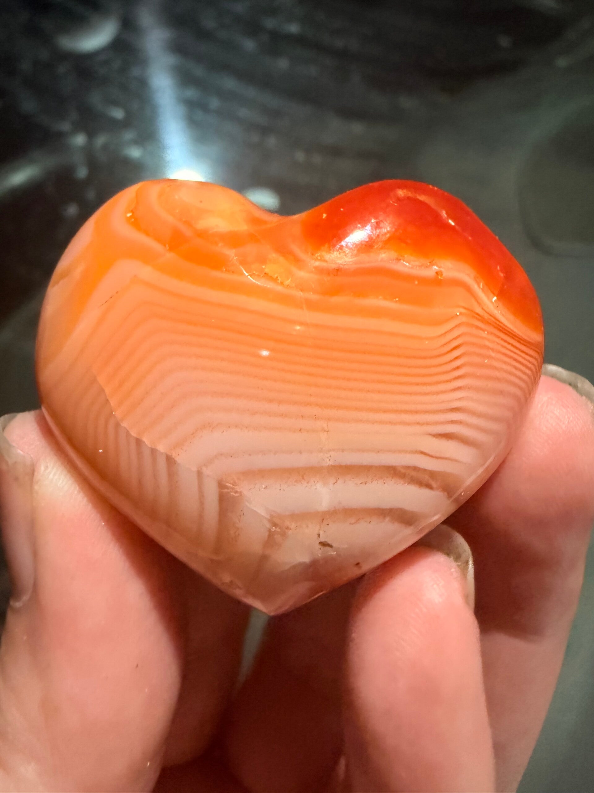 Carnelian hearts