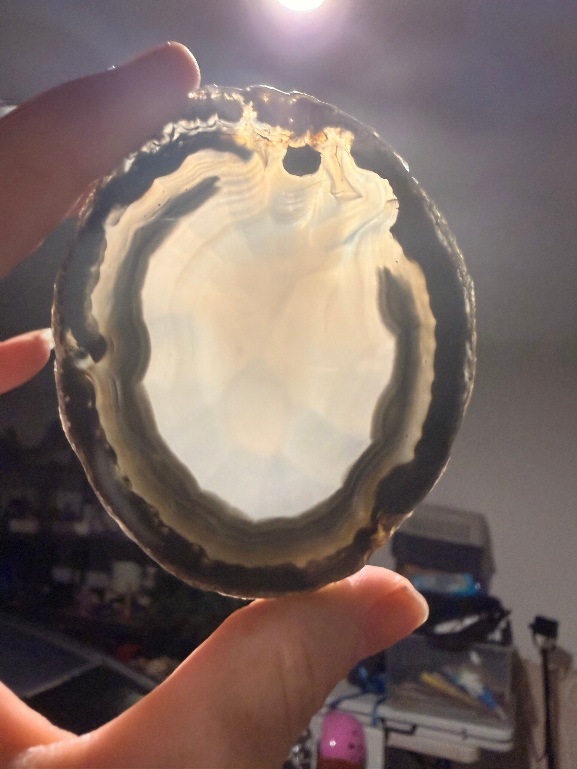 Stunning agate slices