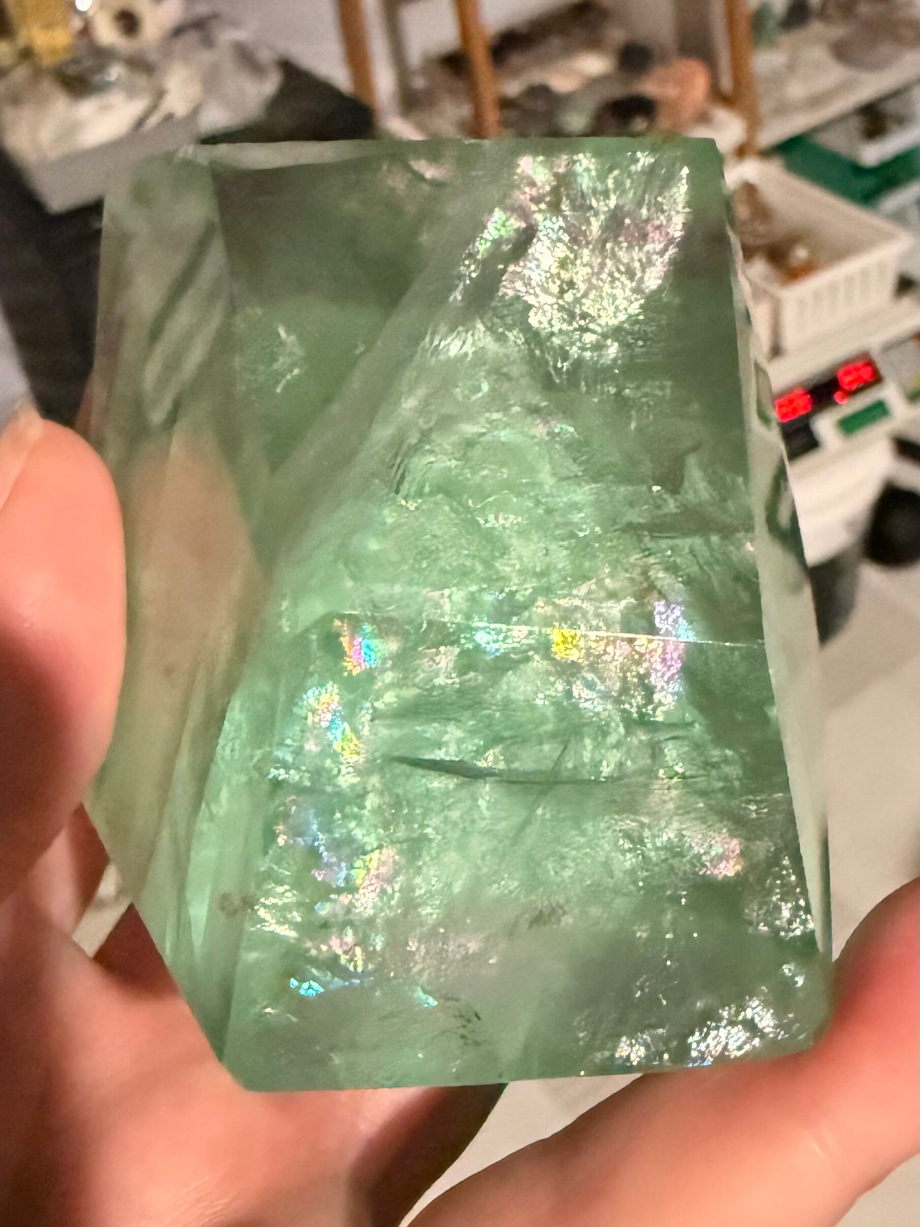 Large flourite freeform