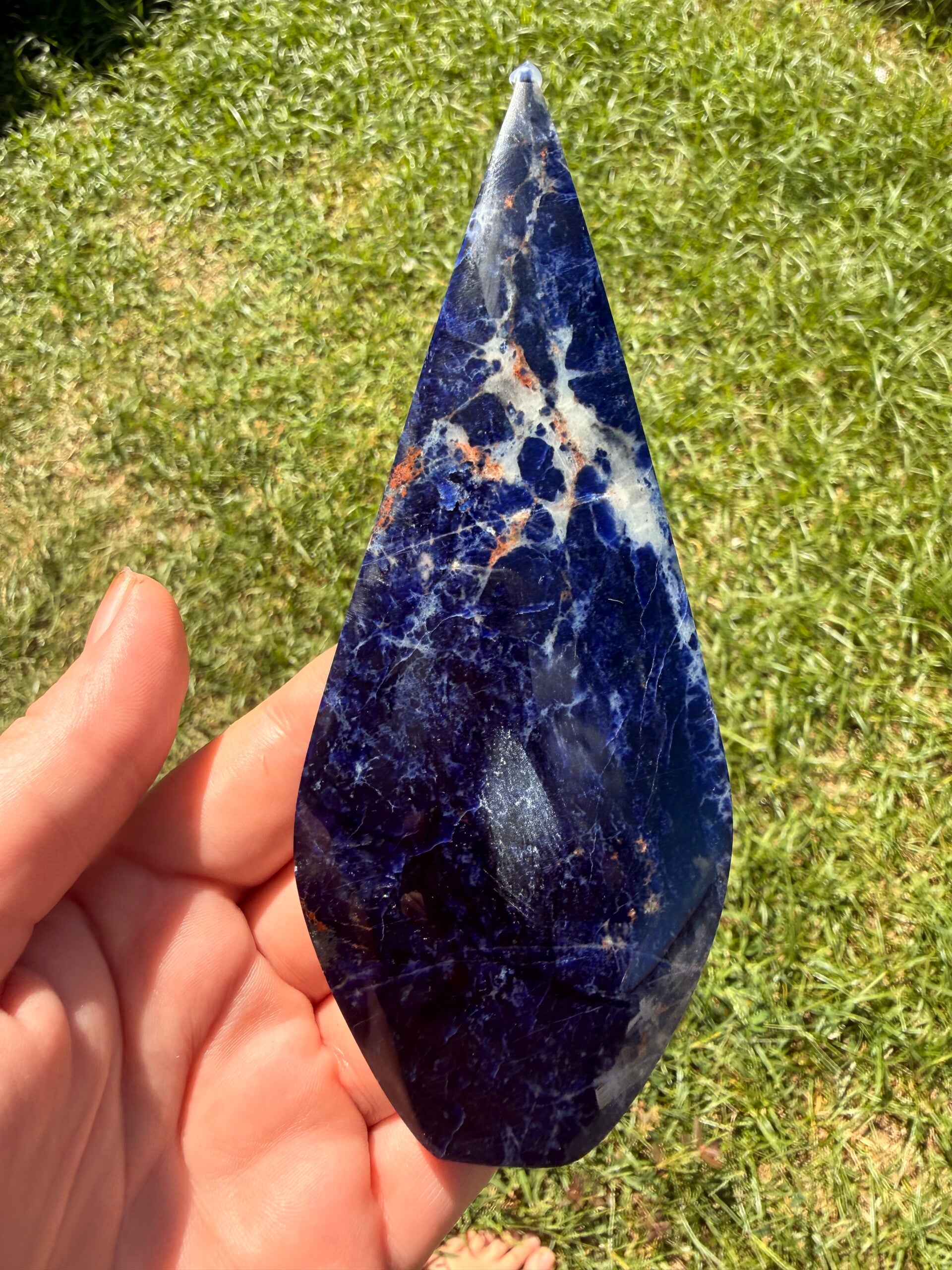 Sodalite ornament