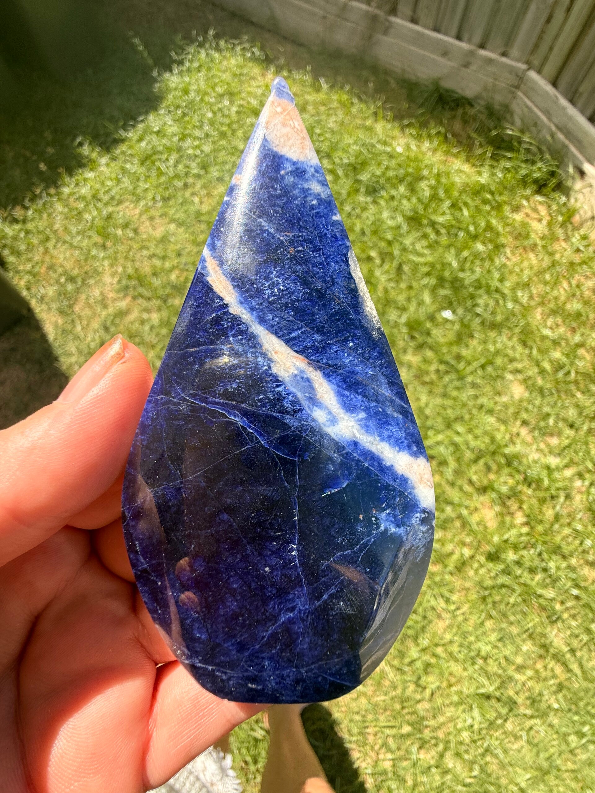Sodalite ornament