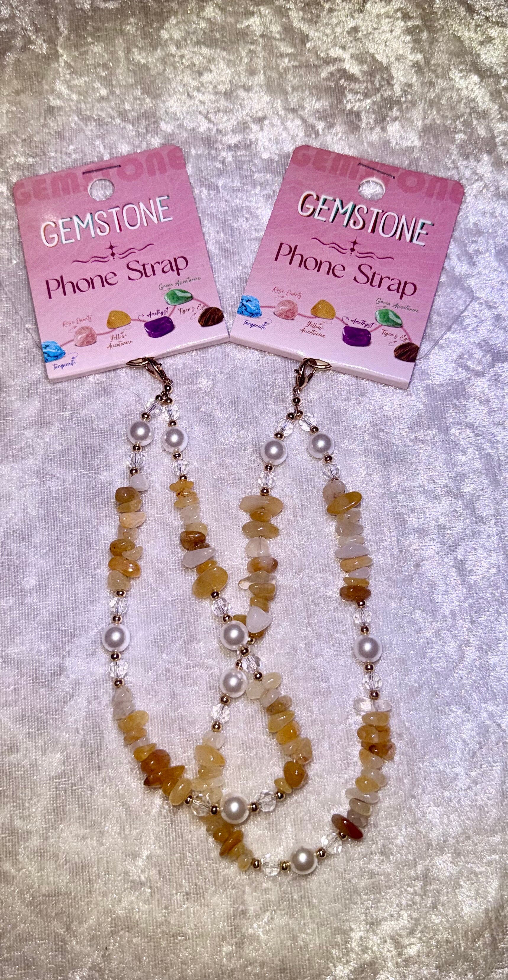 Citrine phone straps