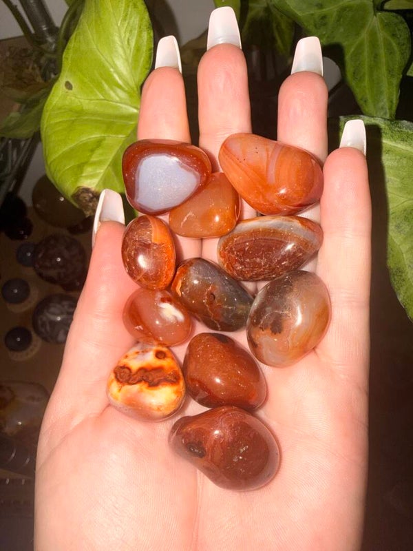 Carnelian tumbles