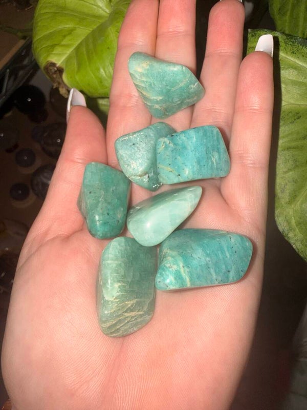 Amzonite tumbles