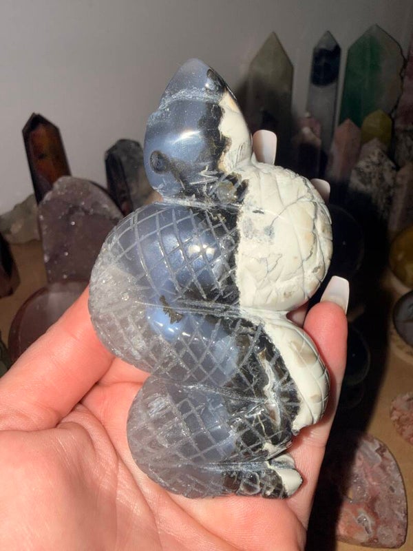 Volcanic agate snake