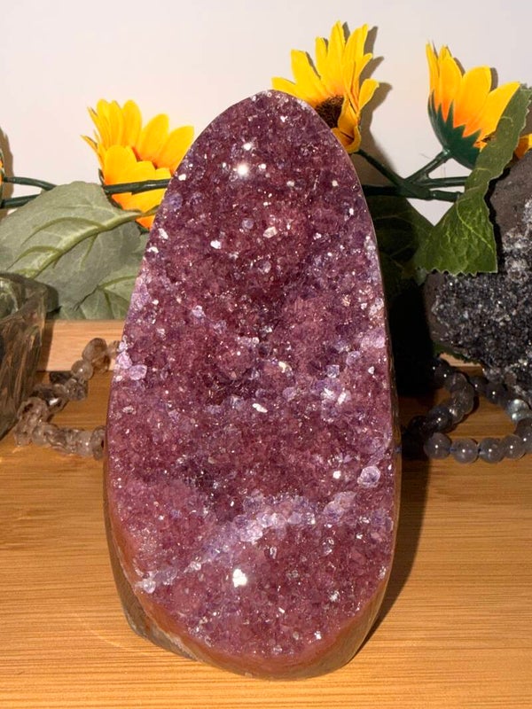 Rainbow amethyst red / purple