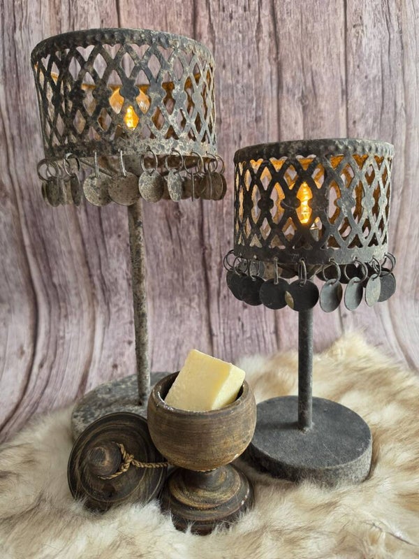 Schijfjes lampen