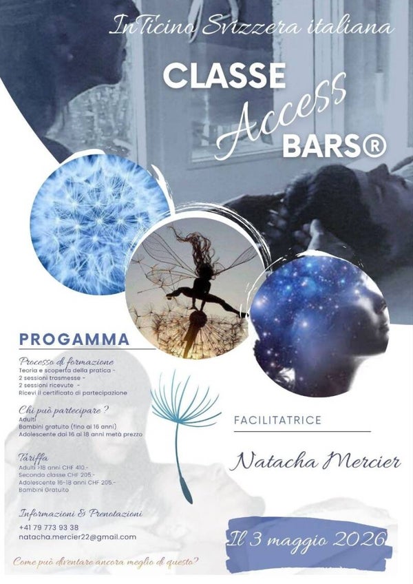 CLASSE ACCESS BARS® (prezzo adulti) - 3 maggio 2026