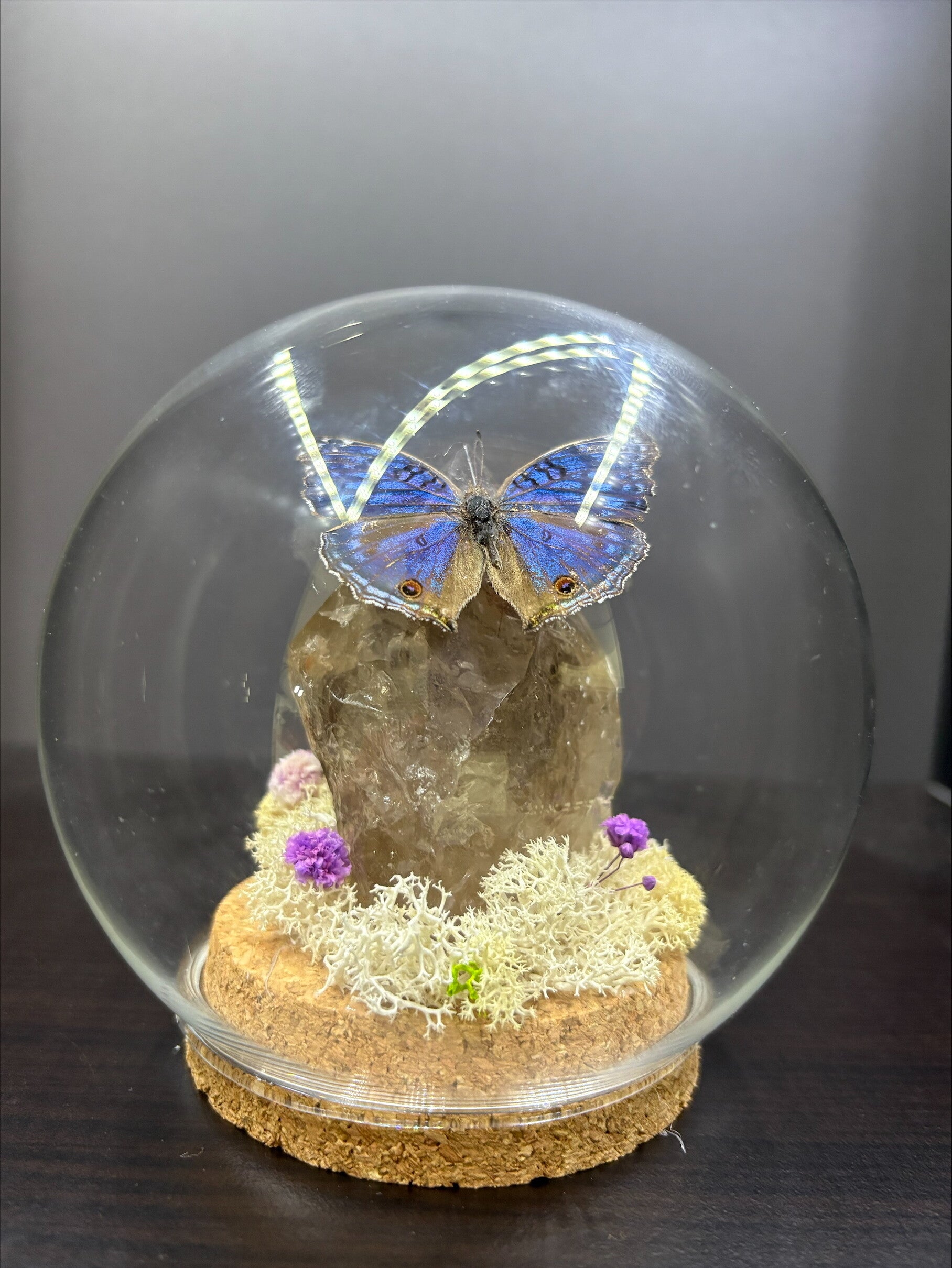 grote bol met Rookkwarts Precis Rhadama