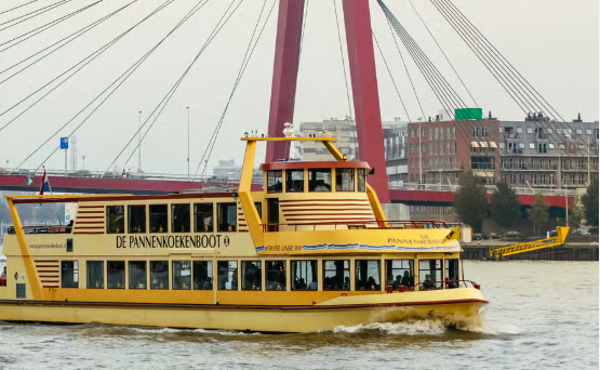 Rotterdam Unlimited Pancakes Boat Cruise