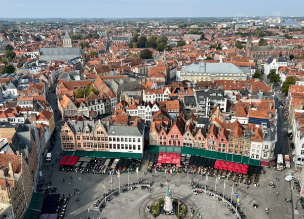 Bus Day Tour to Bruges Belgium From Amsterdam Central Station