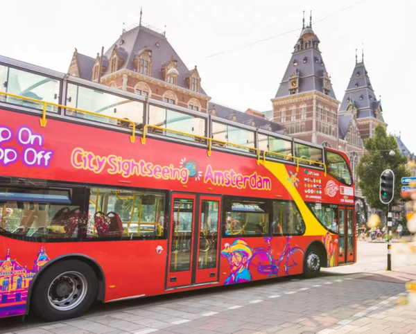 Amsterdam Hop-On Hop-Off Sightseeing Bus