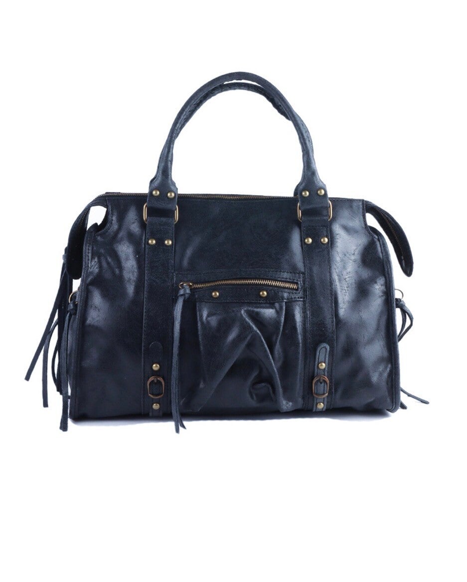 “City” bag navy big