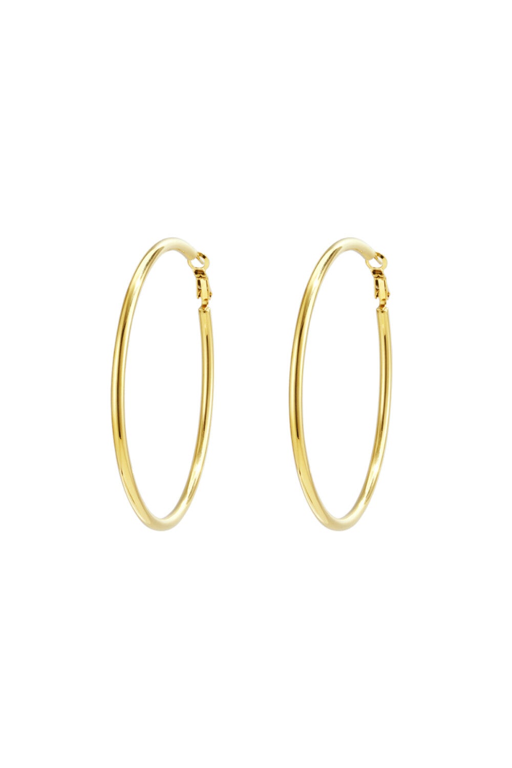 “Basic hoop” earrings