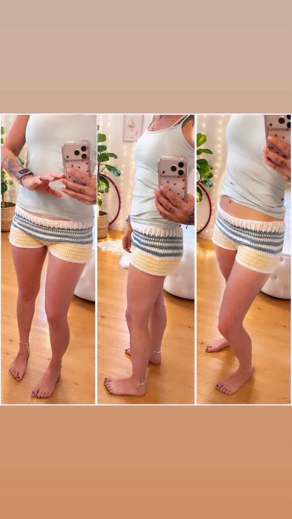 Häkelshorts