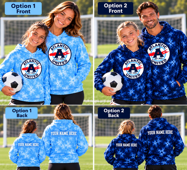 AU Customized Tie Dye Hooded Sweatshirt with Name Number