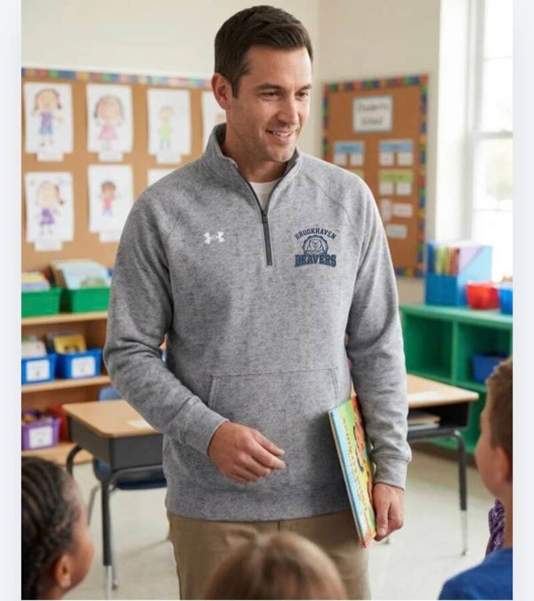 Under Armour 1/4 Zip Sweatshirt with Custom Logo