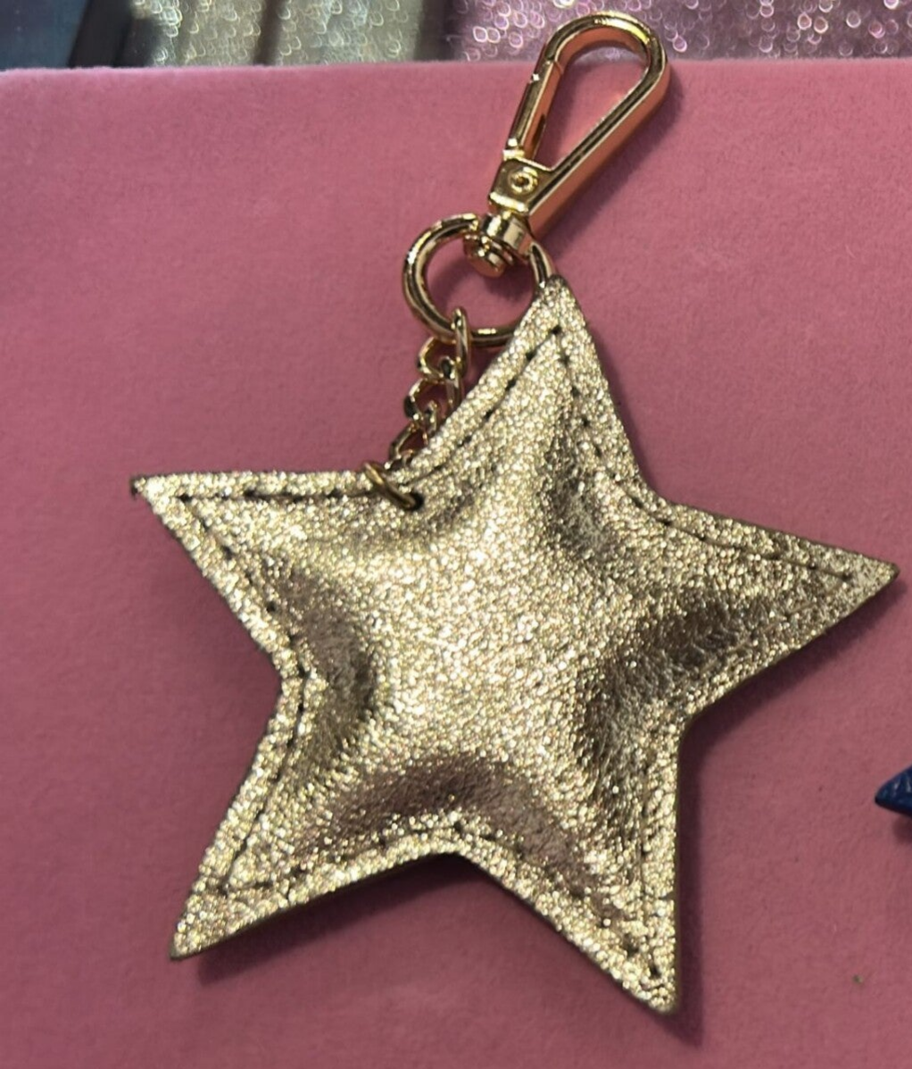 Portachiavi Stella simil pelle