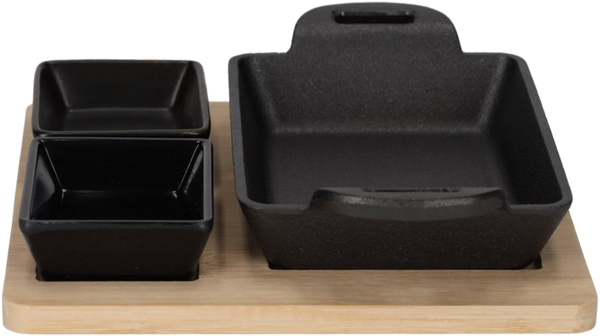 JENS Living Gietijzeren Serveerset Rechthoek