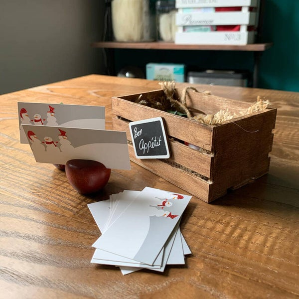 Bon Appétit Apple Place Card Holder