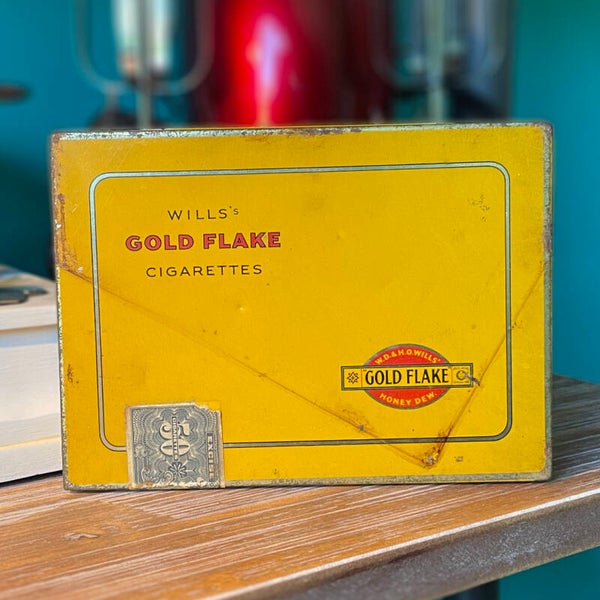 Gold Flake Flat 50 Tobacco Tin 3